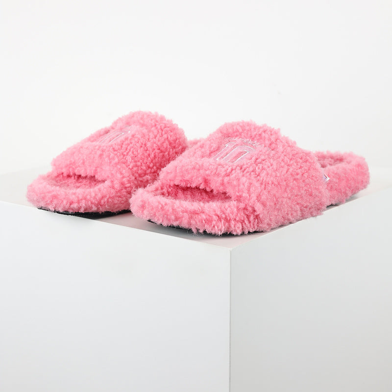 Balenciaga Furry Open Mule
